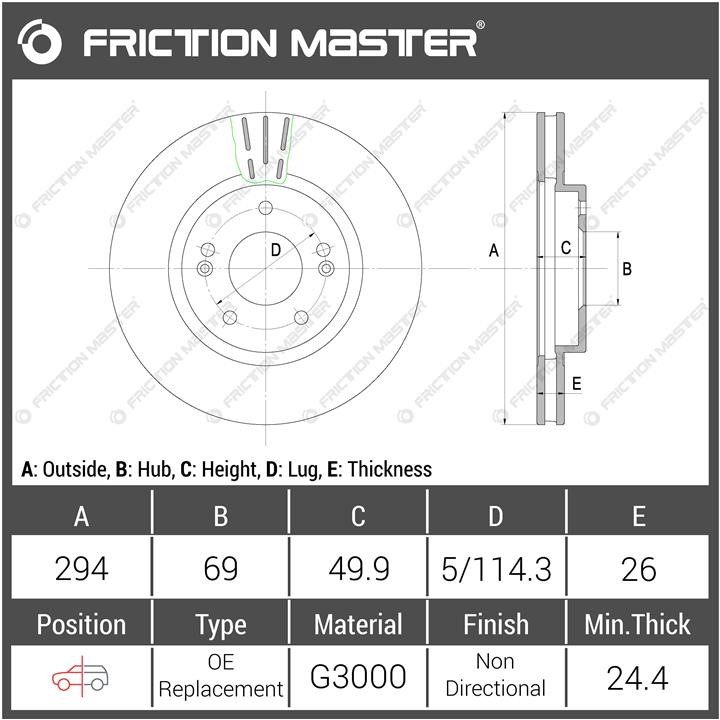 Buy Friction Master R0647 at a low price in United Arab Emirates!