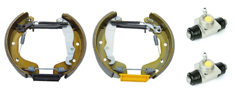 Brake shoes with cylinders, set Brembo K 59 044