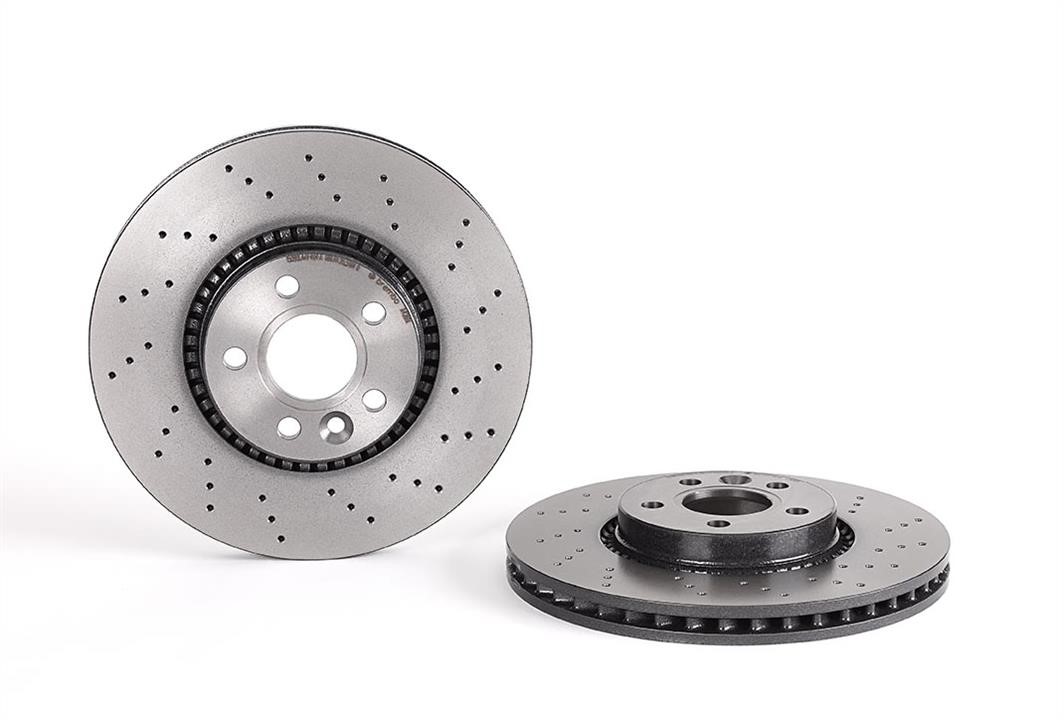 Brembo 09.A426.1X Ventilated brake disc with perforation 09A4261X