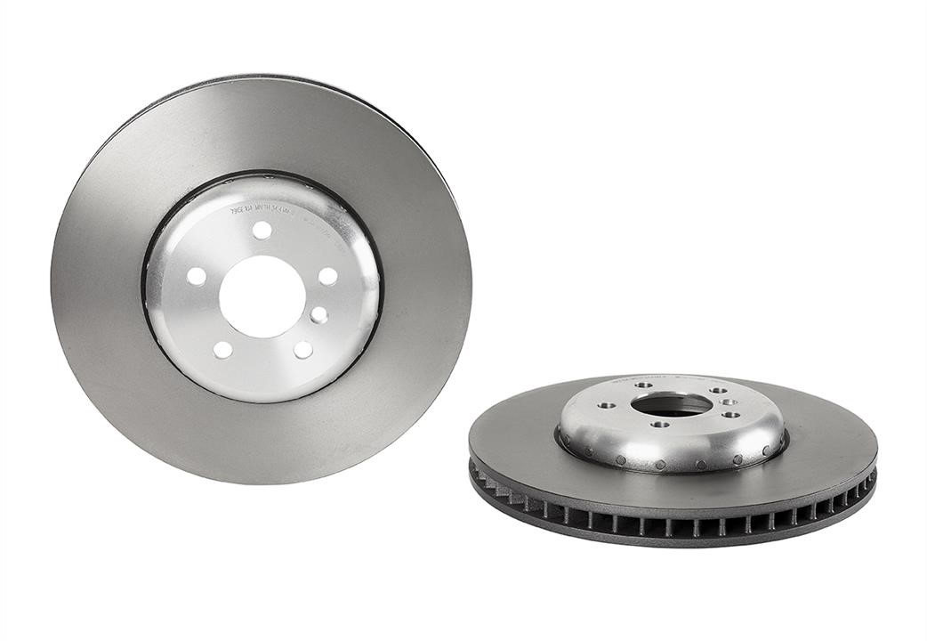 Brembo 09.C407.13 Ventilated disc brake, 1 pcs. 09C40713