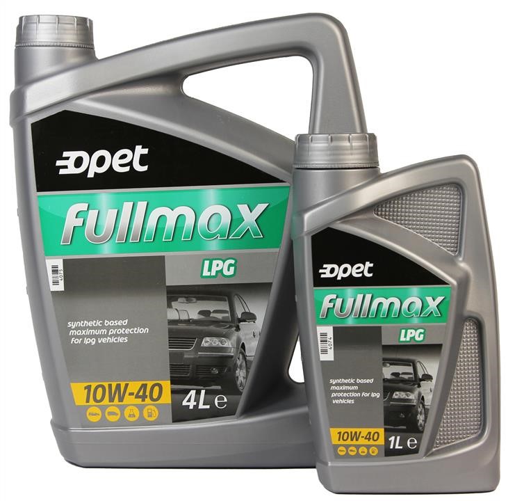 Opet FULLMAX LPG 10W-40 4+1L Engine oil kit Opet FULLMAX LPG 10W-40 4L + FULLMAX LPG 10W-40 1L FULLMAXLPG10W4041L