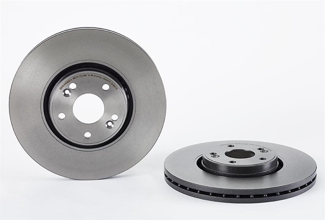 Brembo 09.9821.11 Ventilated disc brake, 1 pcs. 09982111