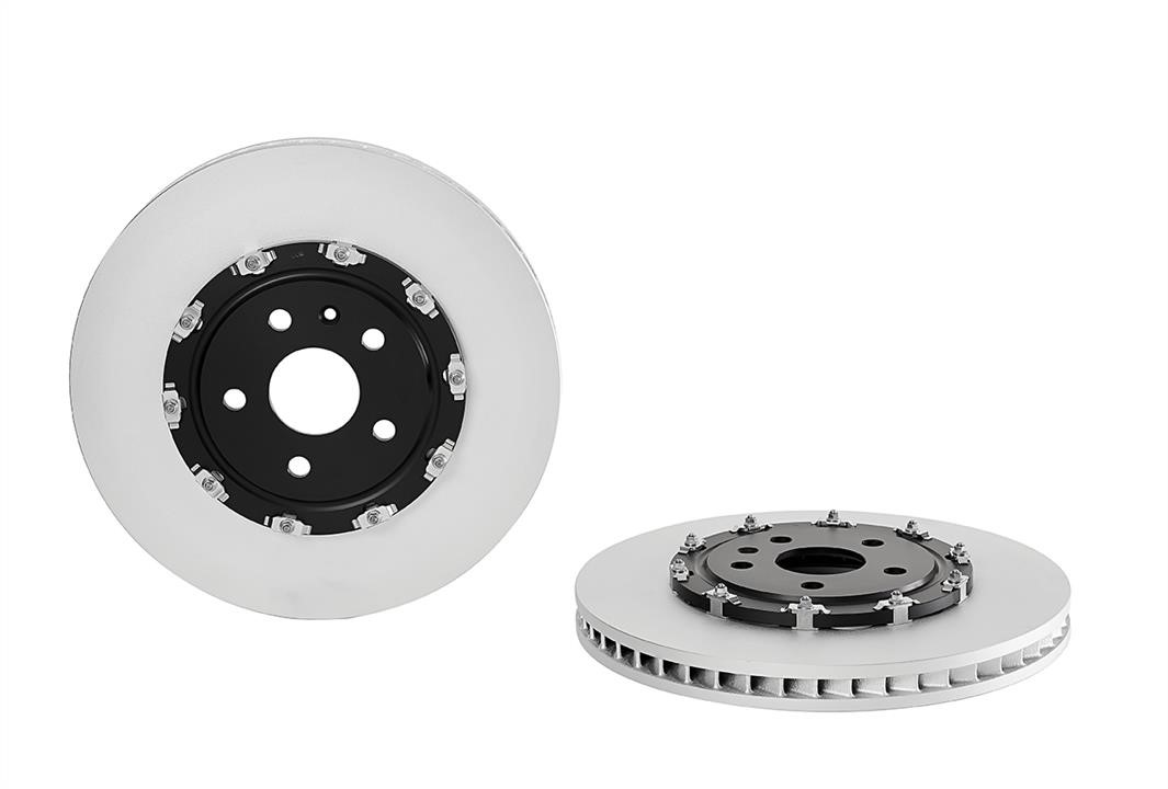 Brembo 09.A665.23 Ventilated disc brake, 1 pcs. 09A66523