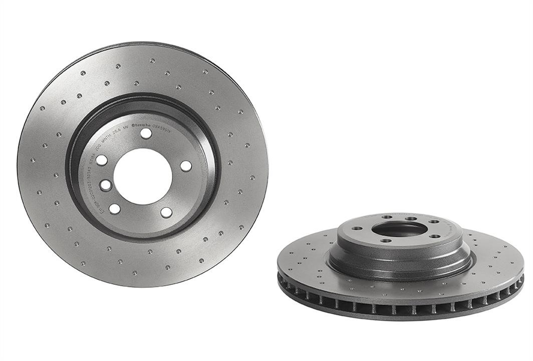 Brembo 09.A599.1X Ventilated brake disc with perforation 09A5991X
