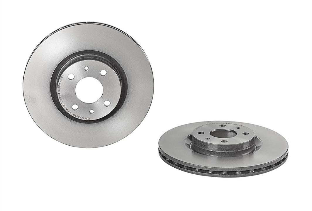 Brembo 09.4939.11 Ventilated disc brake, 1 pcs. 09493911