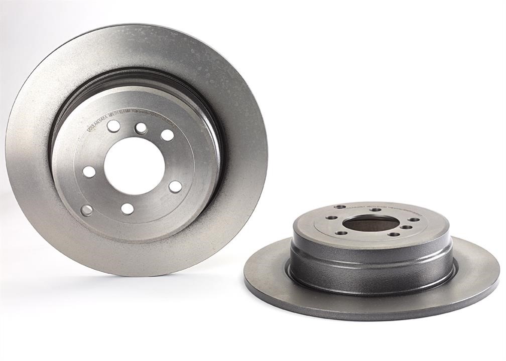 Brembo 08.8554.21 Rear brake disc, non-ventilated 08855421