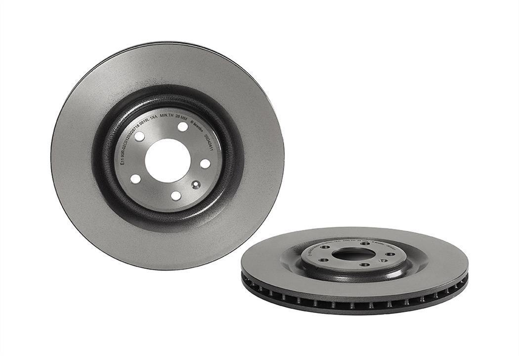 Brembo 09.D424.11 Ventilated disc brake, 1 pcs. 09D42411