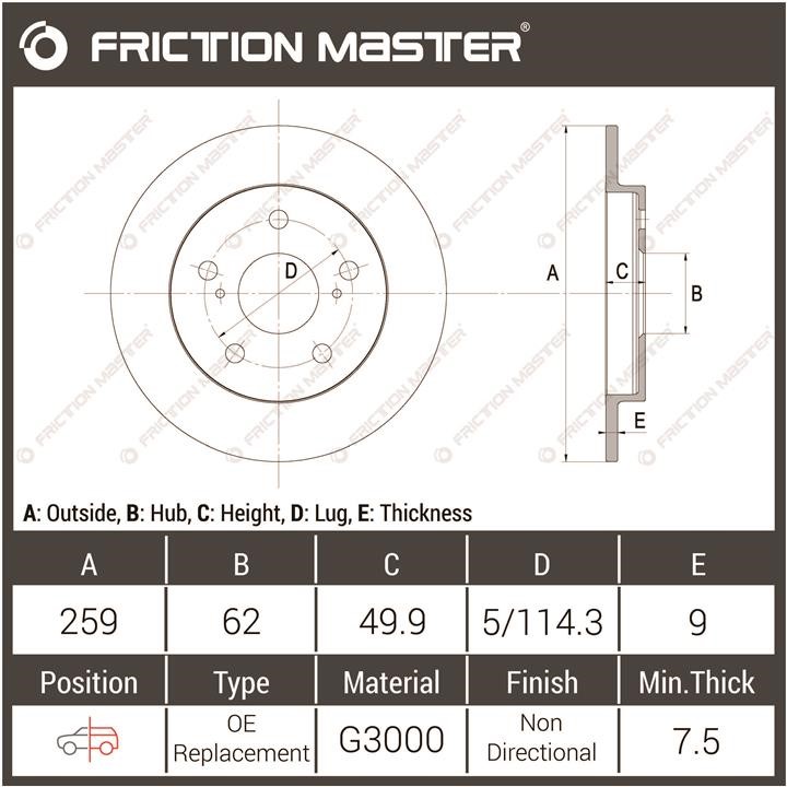 Buy Friction Master R1588 at a low price in United Arab Emirates!