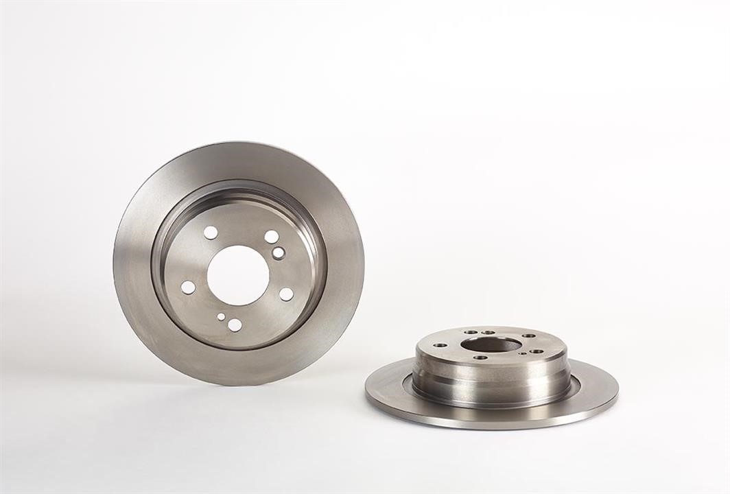 Brembo 08.5178.10 Rear brake disc, non-ventilated 08517810