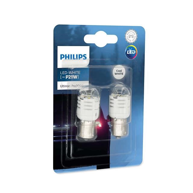 Philips 11498U30CWB2 Lamp LED Philips Ultinon Pro3000 P21W White 12V W1,75 (2 pcs.) 11498U30CWB2