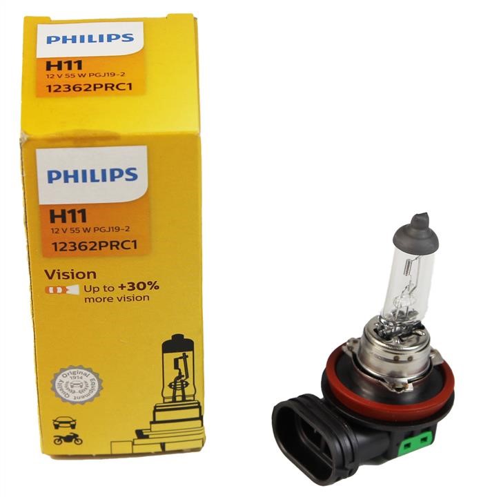 Philips Halogen lamp Philips Vision +30% 12V H11 55W +30% – price 41 PLN