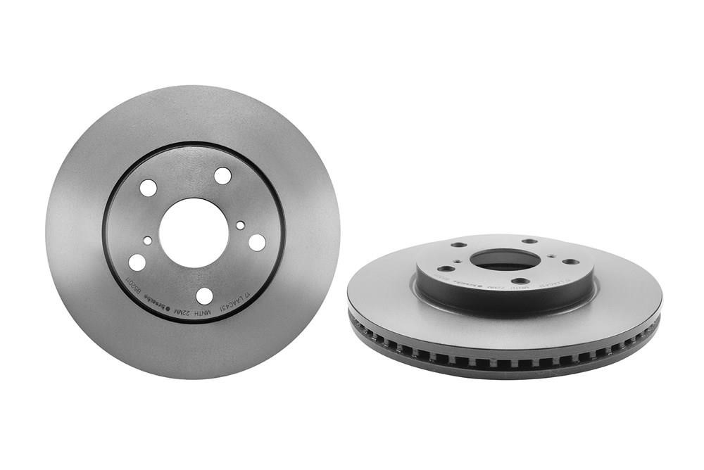 Brembo 09.B520.11 Ventilated disc brake, 1 pcs. 09B52011