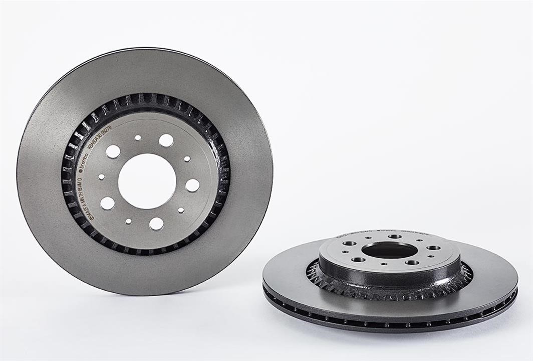 Brembo 09.9827.11 Rear ventilated brake disc 09982711