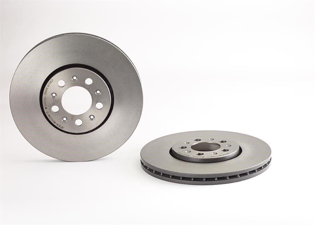 Brembo 09.7010.21 Ventilated disc brake, 1 pcs. 09701021