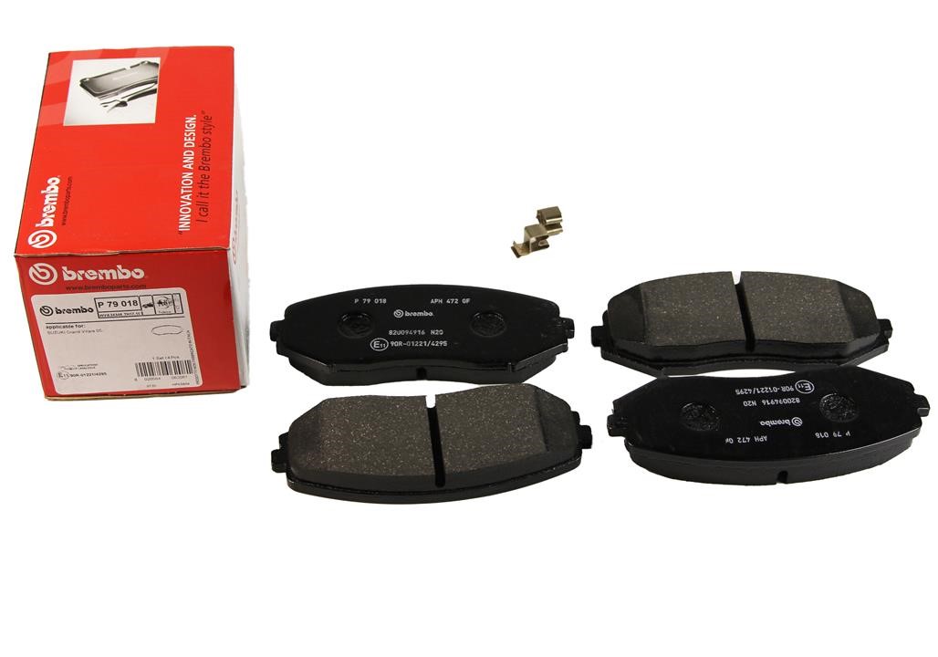 Brembo Brake Pad Set, disc brake – price 103 PLN