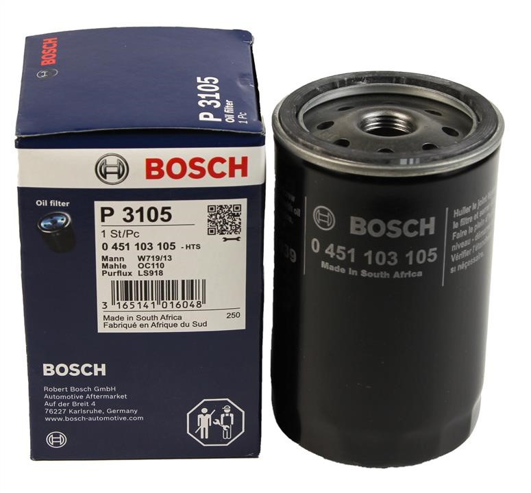 Oil Filter Bosch 0 451 103 105