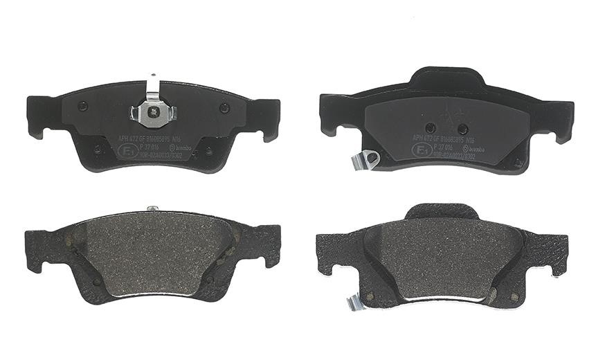 Brembo P 37 016 Brake pad set P37016 P37016 Brembo Brake pad set