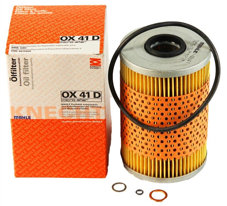 Oil Filter Mahle&#x2F;Knecht OX 41D