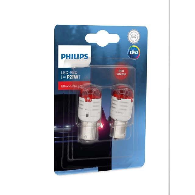 Philips 11498U30RB2 Lamp LED Philips Ultinon Pro3000 P21W Red 12V W1,75 (2 pcs.) 11498U30RB2