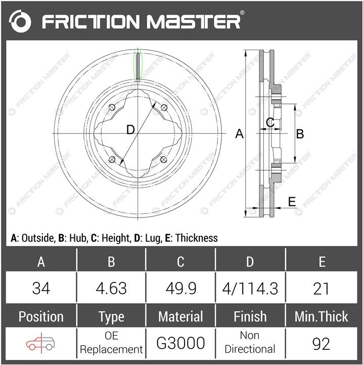 Buy Friction Master R0578 at a low price in United Arab Emirates!