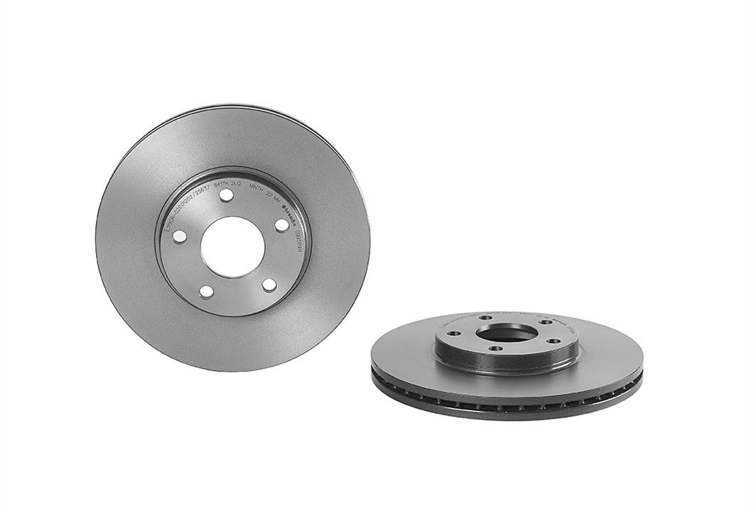 Brembo 09.9589.11 Ventilated disc brake, 1 pcs. 09958911