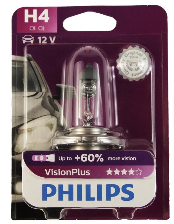 Philips Halogen lamp Philips Visionplus +60% 12V H4 60&#x2F;55W +60% – price 25 PLN