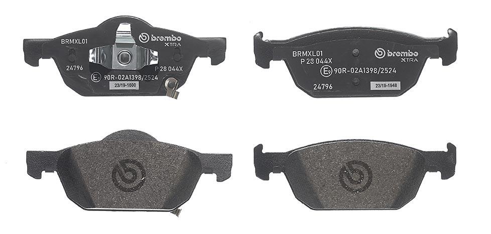 Brembo P 28 044X BREMBO XTRA disc brake pads, set P28044X