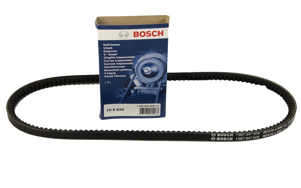 V-belt 10X850 Bosch 1 987 947 606