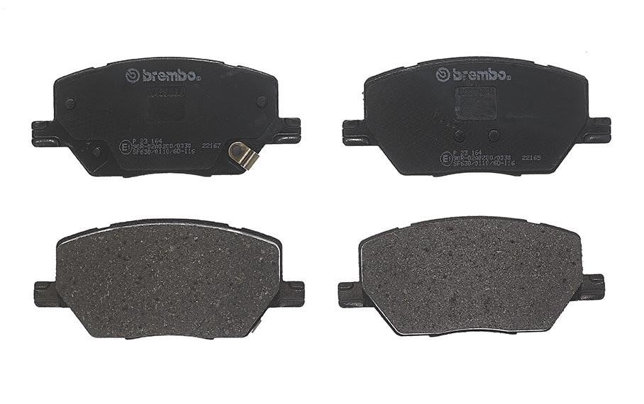 Brembo P 23 164 Brake Pad Set, disc brake P23164
