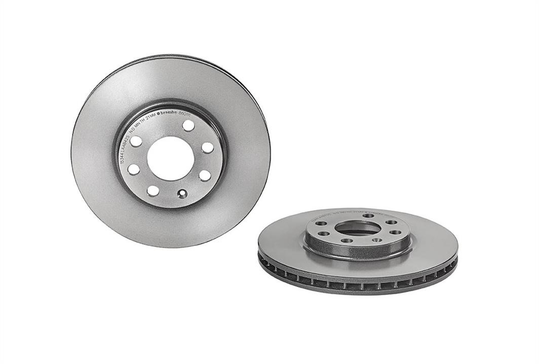 Brembo 09.8601.11 Ventilated disc brake, 1 pcs. 09860111