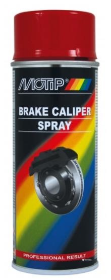 04098 Motip Acrylic paint for brake calipers Motip Red, 400 ml