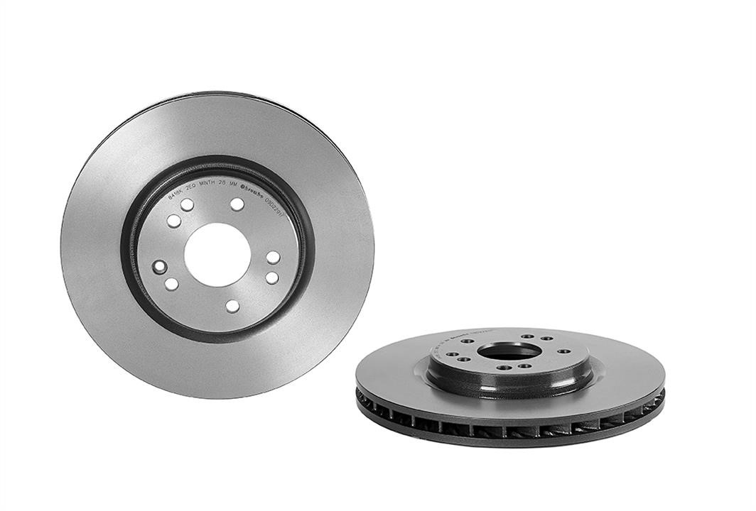 Brembo 09.D229.11 Ventilated disc brake, 1 pcs. 09D22911