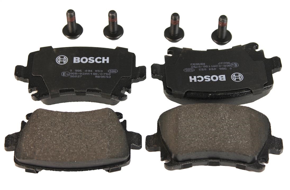 Bosch 0 986 494 053 Brake Pad Set, disc brake 0986494053