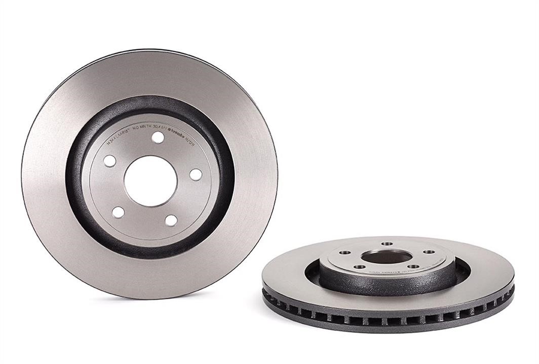 Brembo 09.N212.11 Ventilated disc brake, 1 pcs. 09N21211