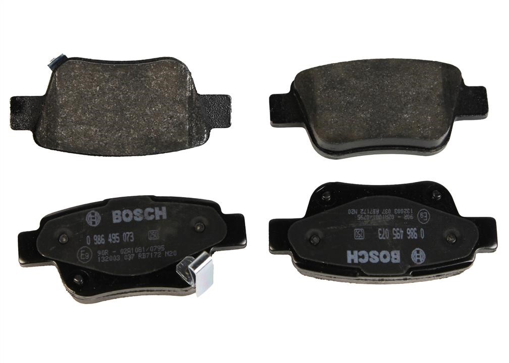 Bosch 0 986 495 073 Brake Pad Set, disc brake 0986495073