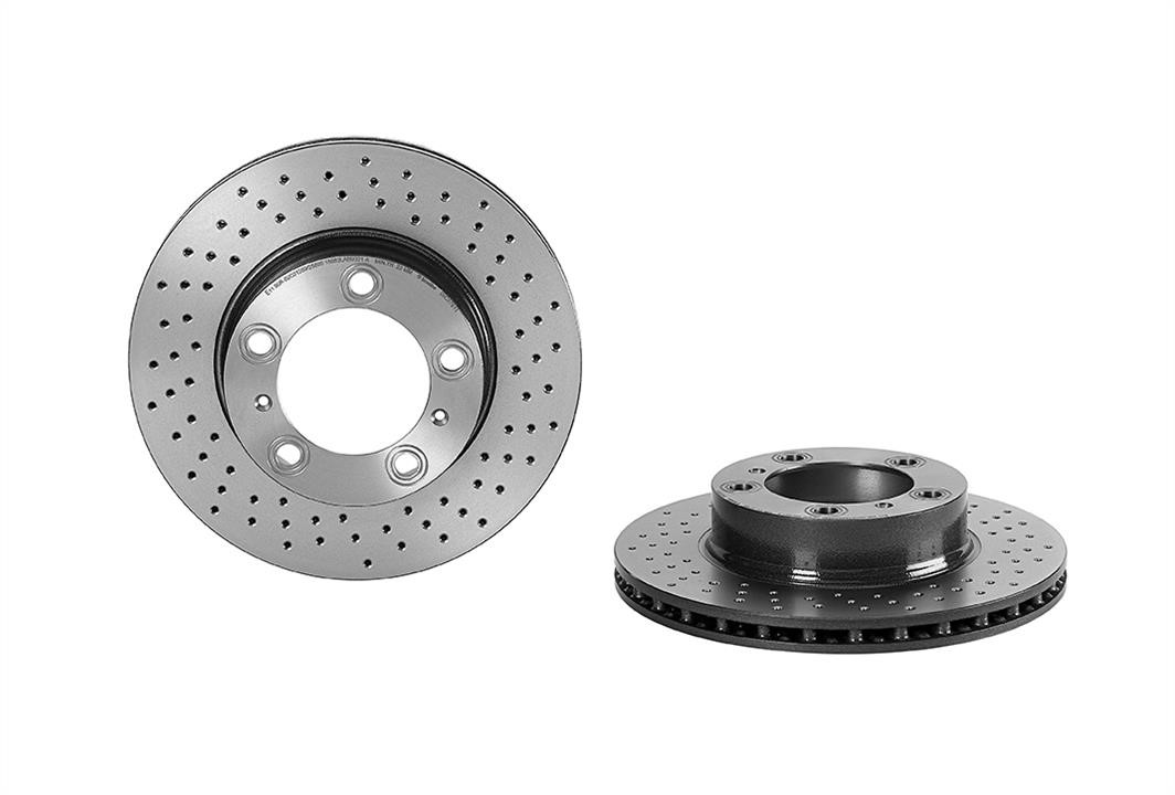 Brembo 09.C879.11 Ventilated brake disc with perforation 09C87911