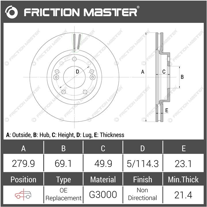 Buy Friction Master R1823 at a low price in United Arab Emirates!