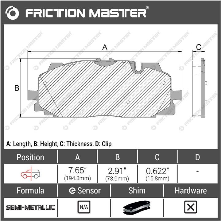 Buy Friction Master MKD1894 at a low price in United Arab Emirates!