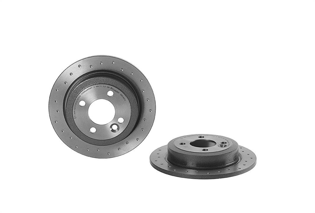 Brembo 08.9163.1X Unventilated brake disc 0891631X