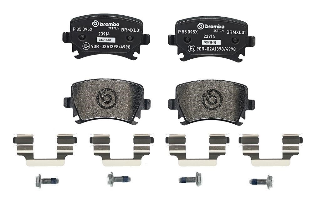 Brembo P 85 095X BREMBO XTRA disc brake pads, set P85095X