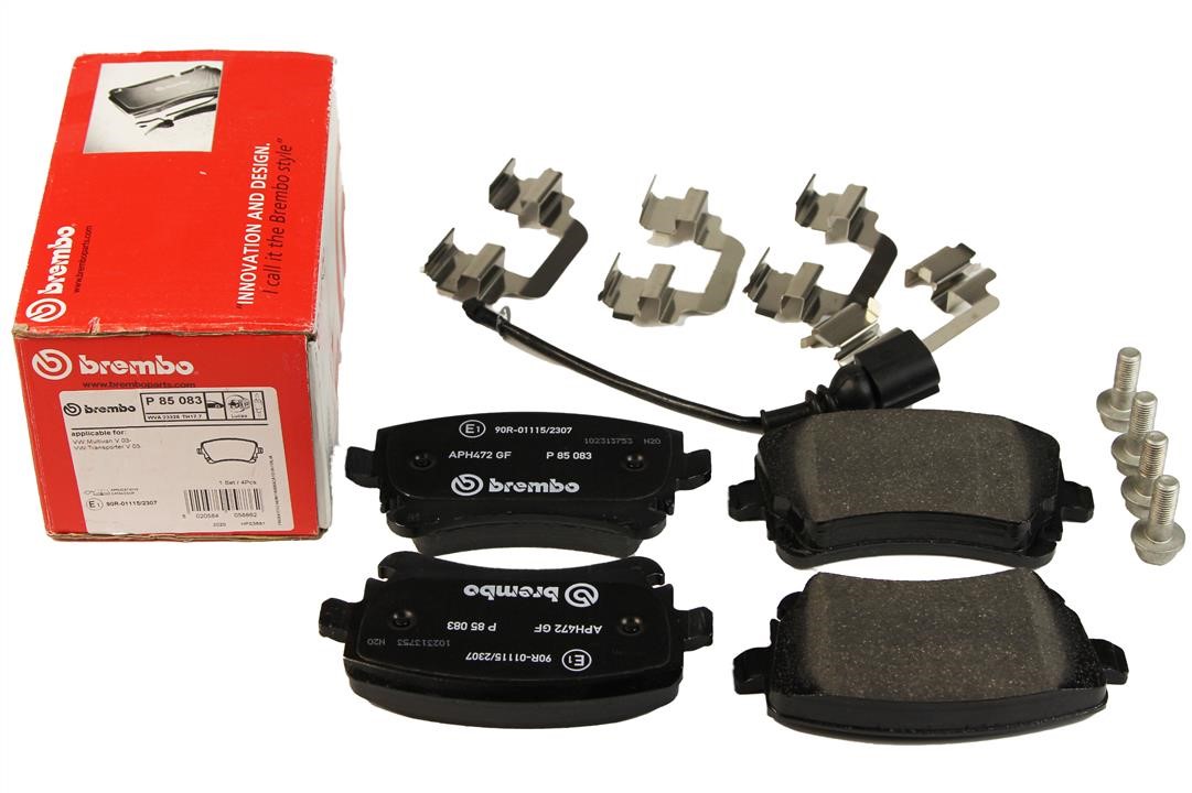 Brake pad set Brembo P 85 083