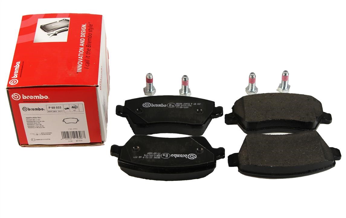 Brembo Brake Pad Set, disc brake – price 85 PLN