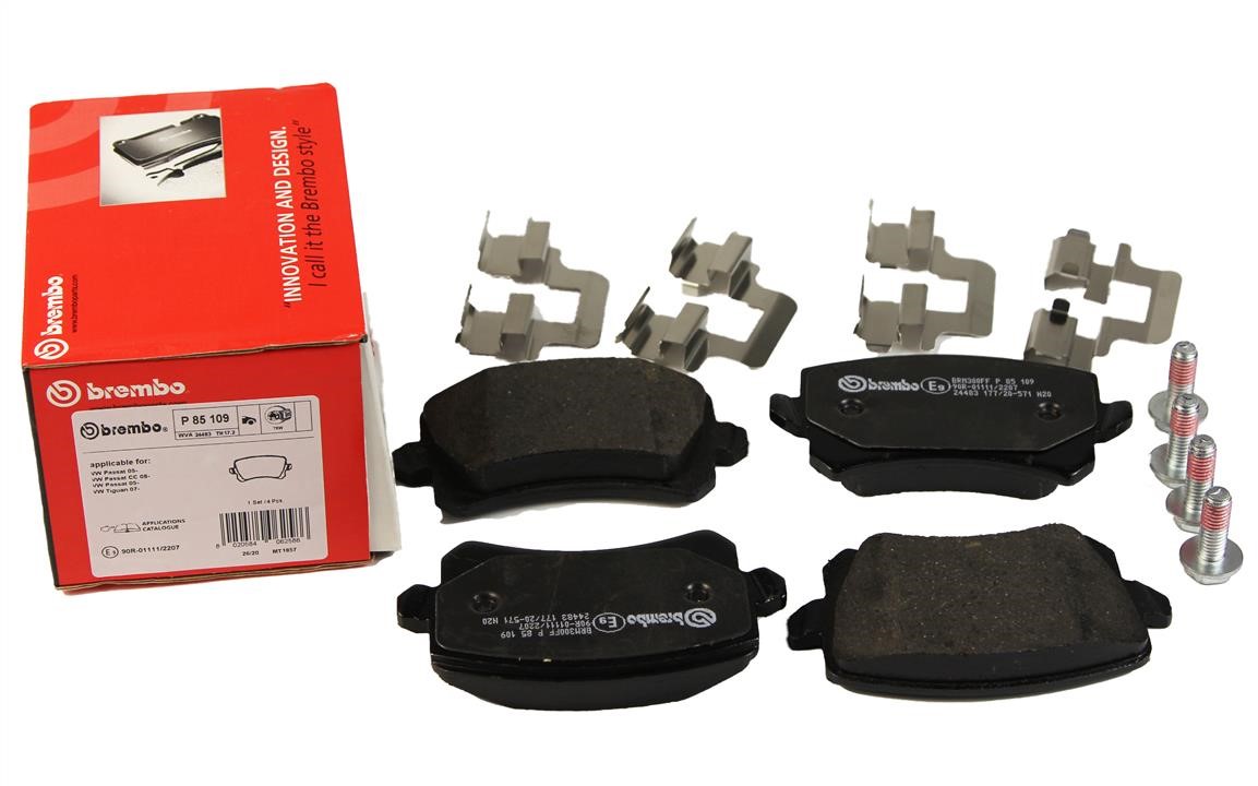 Brembo Brake Pad Set, disc brake – price 121 PLN