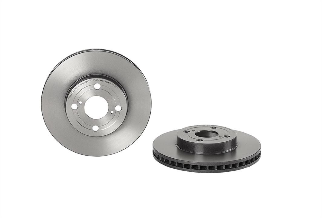 Brembo 09.9824.11 Ventilated disc brake, 1 pcs. 09982411