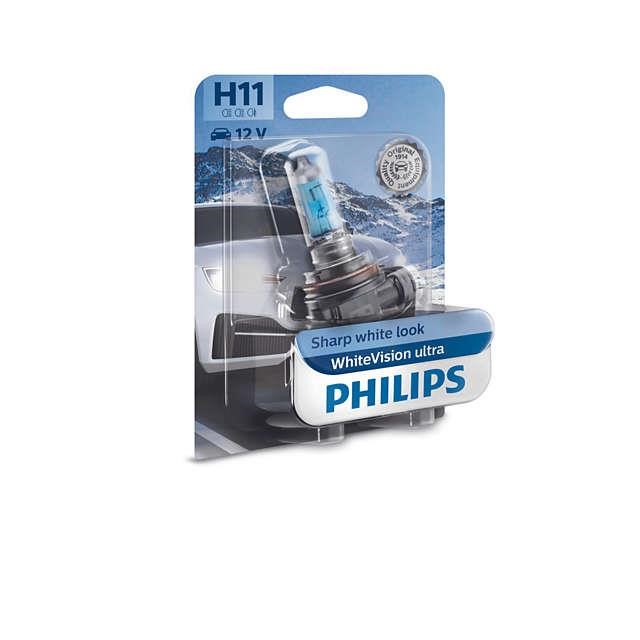 Philips Halogen lamp Philips Whitevision Ultra 12V H11 55W – price 127 PLN