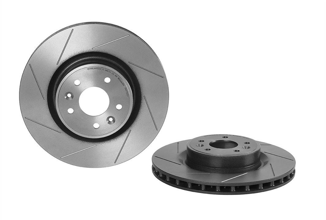 Brembo 09.A752.21 Ventilated disc brake, 1 pcs. 09A75221