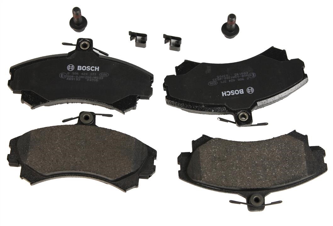 Bosch 0 986 424 371 Brake Pad Set, disc brake 0986424371