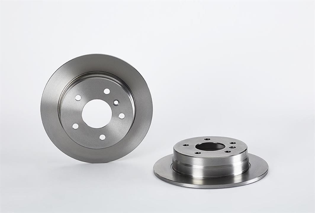 Brembo 08.9580.20 Rear brake disc, non-ventilated 08958020
