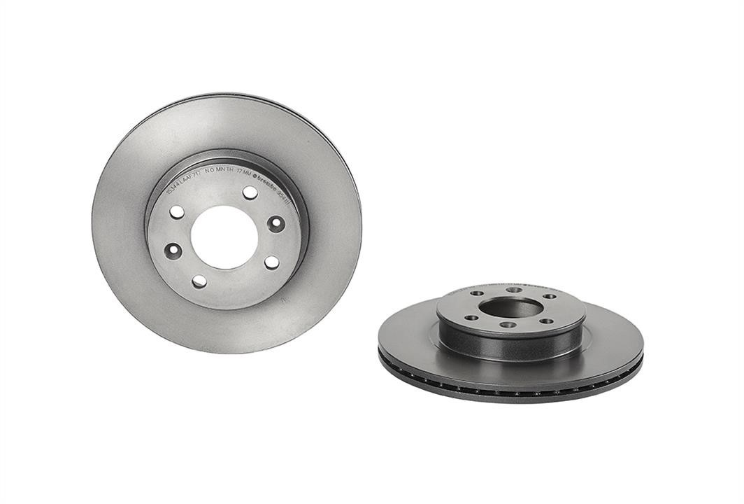 Brembo 09.9541.11 Ventilated disc brake, 1 pcs. 09954111