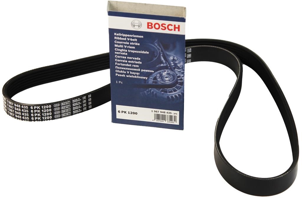 V-ribbed belt 6PK1200 Bosch 1 987 948 435